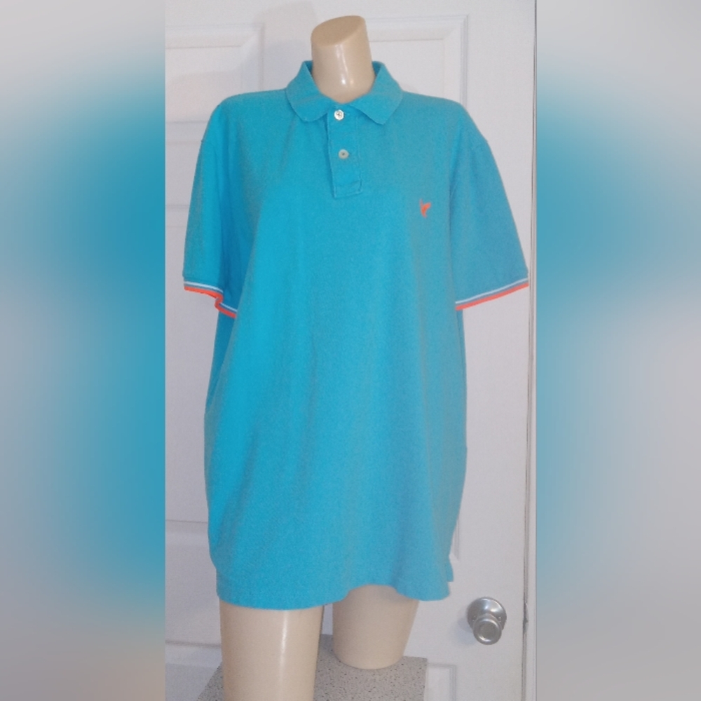 Men's NWOT XXL Short Sleeve Collared Shirt From American Eagle Outfitters